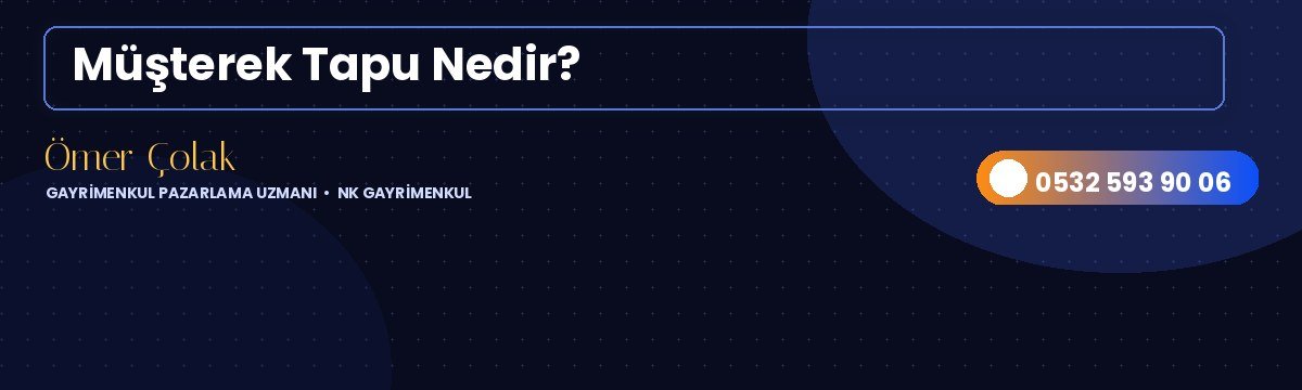 Müşterek Tapu